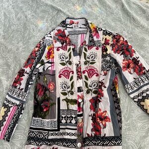 ❄️Donating Soon❄️ Parsley & Sage Multicolor Patterned Shirt